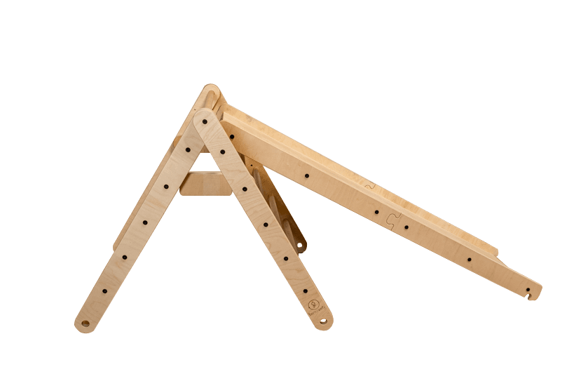 Climber and Slide Kletterdreieck mit rutsche, Pikler mit rutsche, pikler with slide - Born Ready Toys Montessori Pikler Inspired